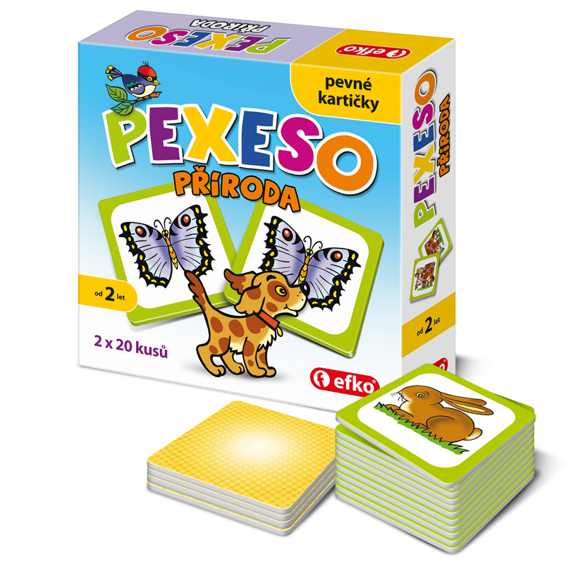 Pexeso Příroda - dětská hra